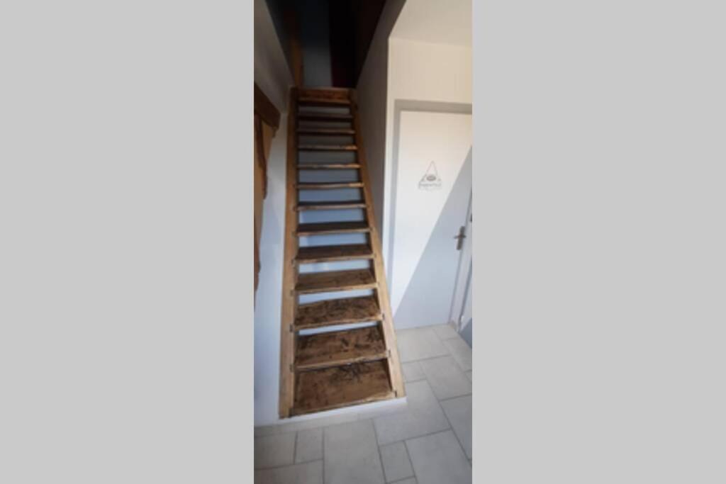 Maison En Colombage Renovee La Fontenelle  Buitenkant foto
