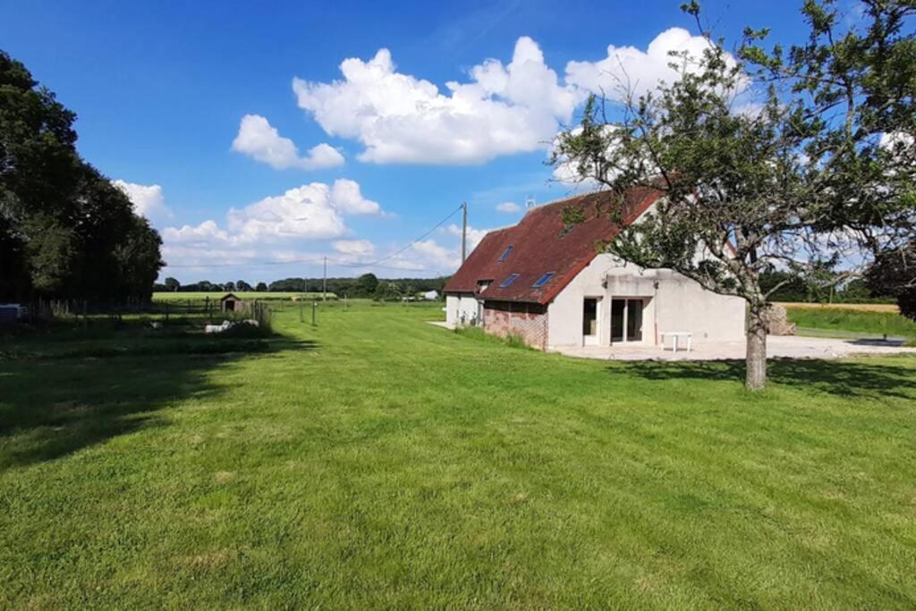 Maison En Colombage Renovee La Fontenelle  Buitenkant foto