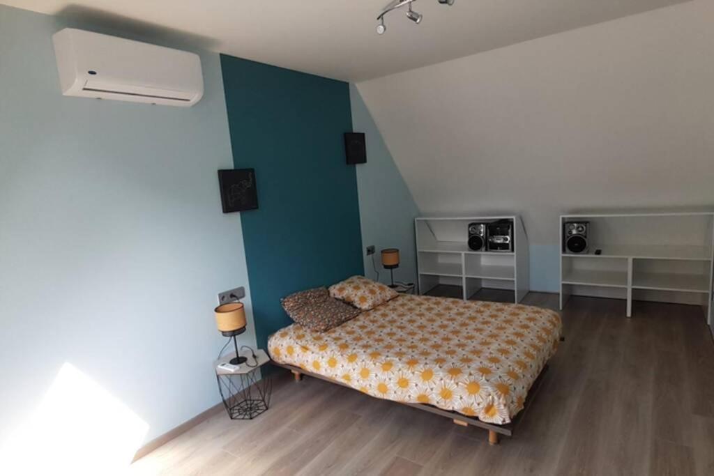 Maison En Colombage Renovee La Fontenelle  Buitenkant foto