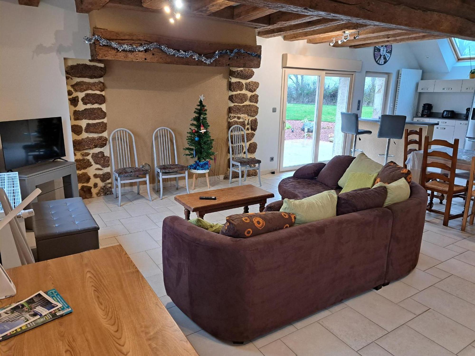 Maison En Colombage Renovee La Fontenelle  Buitenkant foto